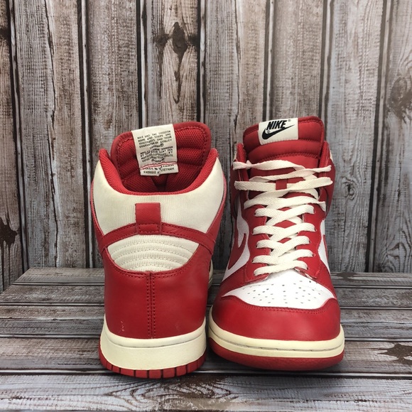 Nike Dunk High White Varsity Red - Size 9.5- 317982-162- 2009 main image 8